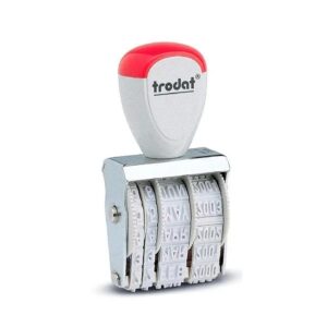 Carimbo Datador Tradicional Trodat 1000 – 22x3mm